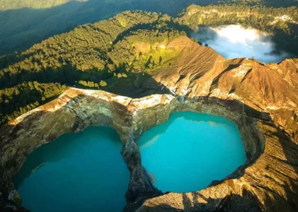 Gunung Kelimutu: Pesona Danau Tiga Warna yang Memikat